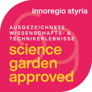 Science Garden Approved Logo - Siegel für bits4kids